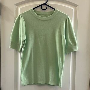 Amazon Women's Crew Neck Sweater - Light Green